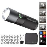 PHOTOOLEX 10W Photography Spotlight Four Colors - Photoolex